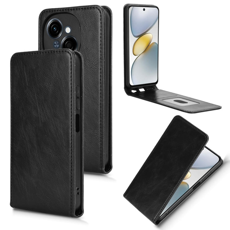 Magnetic Vertical Flip Leather Phone Case, For Tecno Spark Go 1 / Pop 9 4G, For Tecno Camon 30S 4G / Camon 30S Pro 4G, For Tecno Pova 6 Neo 5G / Spark 30 5G, For Tecno Spark 30 Pro 4G, For Tecno Spark 30 4G, For Tecno Spark 30C