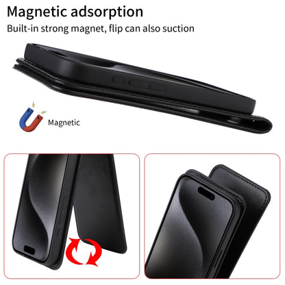 Magnetic Vertical Flip Leather Phone Case, For Tecno Spark Go 1 / Pop 9 4G, For Tecno Camon 30S 4G / Camon 30S Pro 4G, For Tecno Pova 6 Neo 5G / Spark 30 5G, For Tecno Spark 30 Pro 4G, For Tecno Spark 30 4G, For Tecno Spark 30C