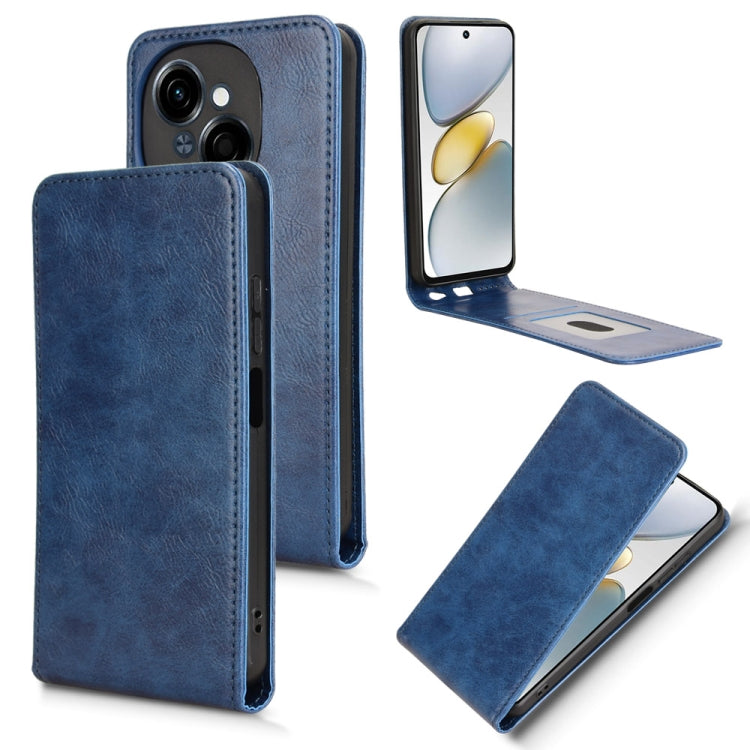Magnetic Vertical Flip Leather Phone Case, For Tecno Spark Go 1 / Pop 9 4G, For Tecno Camon 30S 4G / Camon 30S Pro 4G, For Tecno Pova 6 Neo 5G / Spark 30 5G, For Tecno Spark 30 Pro 4G, For Tecno Spark 30 4G, For Tecno Spark 30C
