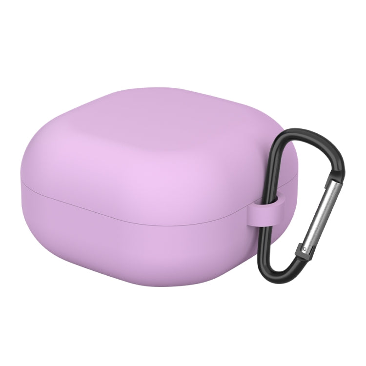 For Samsung Galaxy Buds Live Solid Color Anti-fall Earphone Protective Case with Hook