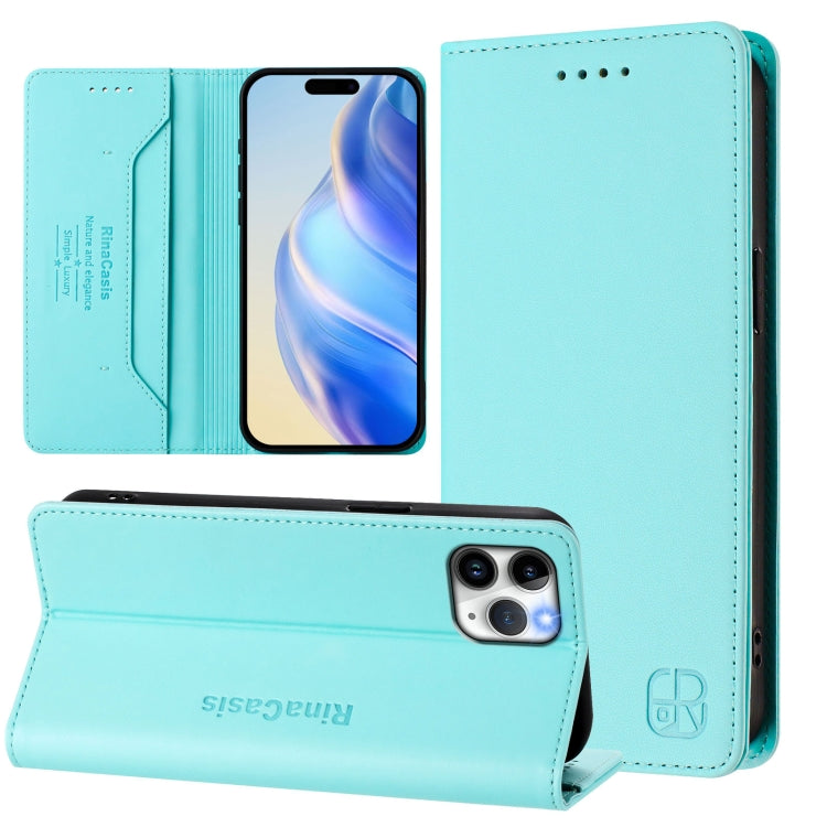 RC01 Dual-Folded Magnetic Suction RFID Leather Phone Case, For iPhone 11 Pro Max, For iPhone 11, For iPhone 11 Pro, For iPhone X / XS, For iPhone XR, For iPhone XS Max, For iPhone 7 Plus / 8 Plus