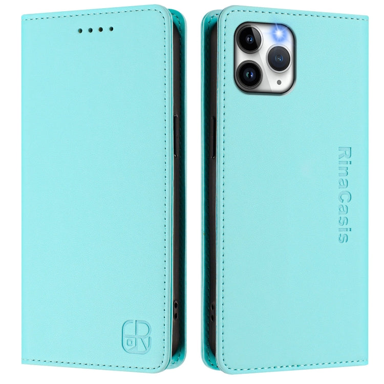RC01 Dual-Folded Magnetic Suction RFID Leather Phone Case, For iPhone 11 Pro Max, For iPhone 11, For iPhone 11 Pro, For iPhone X / XS, For iPhone XR, For iPhone XS Max, For iPhone 7 Plus / 8 Plus