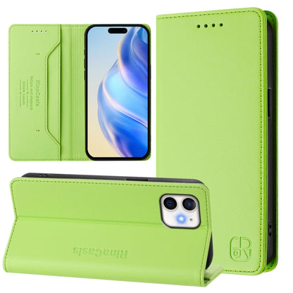 RC01 Dual-Folded Magnetic Suction RFID Leather Phone Case, For iPhone 11 Pro Max, For iPhone 11, For iPhone 11 Pro, For iPhone X / XS, For iPhone XR, For iPhone XS Max, For iPhone 7 Plus / 8 Plus