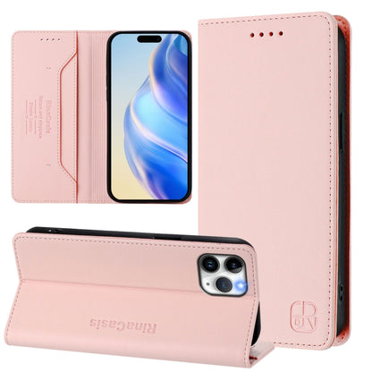 RC01 Dual-Folded Magnetic Suction RFID Leather Phone Case, For iPhone 11 Pro Max, For iPhone 11, For iPhone 11 Pro, For iPhone X / XS, For iPhone XR, For iPhone XS Max, For iPhone 7 Plus / 8 Plus