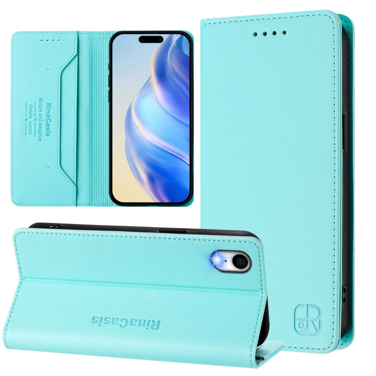 RC01 Dual-Folded Magnetic Suction RFID Leather Phone Case, For iPhone 11 Pro Max, For iPhone 11, For iPhone 11 Pro, For iPhone X / XS, For iPhone XR, For iPhone XS Max, For iPhone 7 Plus / 8 Plus