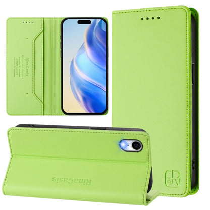 RC01 Dual-Folded Magnetic Suction RFID Leather Phone Case, For iPhone 11 Pro Max, For iPhone 11, For iPhone 11 Pro, For iPhone X / XS, For iPhone XR, For iPhone XS Max, For iPhone 7 Plus / 8 Plus