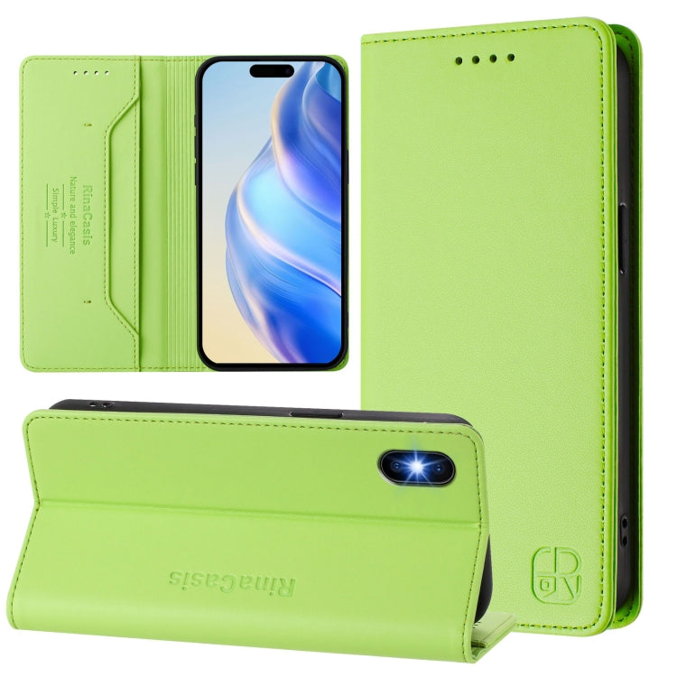 RC01 Dual-Folded Magnetic Suction RFID Leather Phone Case, For iPhone 11 Pro Max, For iPhone 11, For iPhone 11 Pro, For iPhone X / XS, For iPhone XR, For iPhone XS Max, For iPhone 7 Plus / 8 Plus