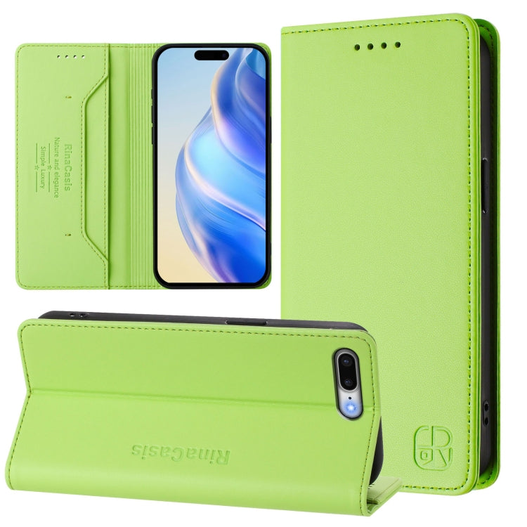 RC01 Dual-Folded Magnetic Suction RFID Leather Phone Case, For iPhone 11 Pro Max, For iPhone 11, For iPhone 11 Pro, For iPhone X / XS, For iPhone XR, For iPhone XS Max, For iPhone 7 Plus / 8 Plus