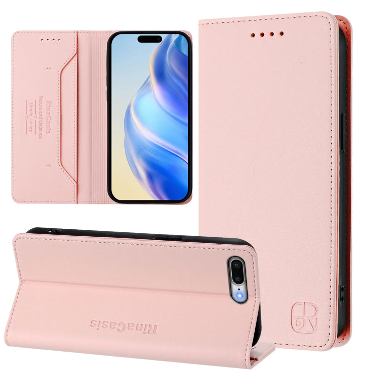 RC01 Dual-Folded Magnetic Suction RFID Leather Phone Case, For iPhone 11 Pro Max, For iPhone 11, For iPhone 11 Pro, For iPhone X / XS, For iPhone XR, For iPhone XS Max, For iPhone 7 Plus / 8 Plus