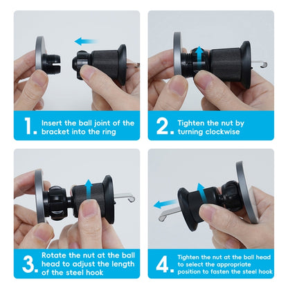 RBS PH19 Ultra-thin Magnetic Car Air Outlet Phone Holder