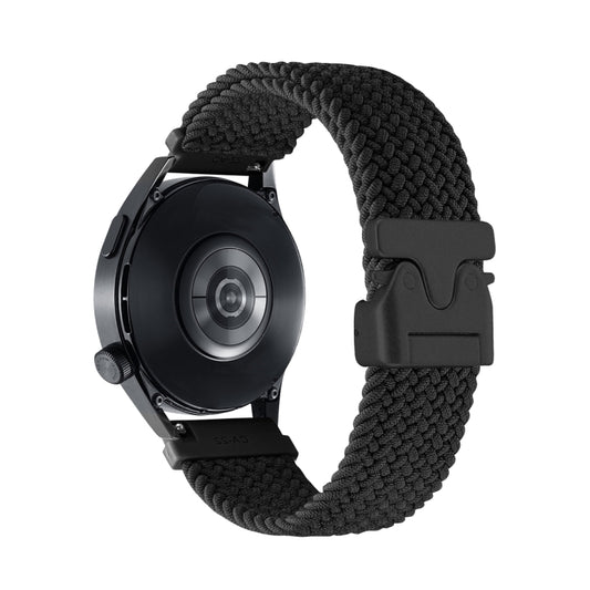 Snap Button Nylon Braided Watch Band, 20mm, 22mm