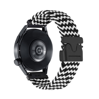 Snap Button Nylon Braided Watch Band, 20mm, 22mm