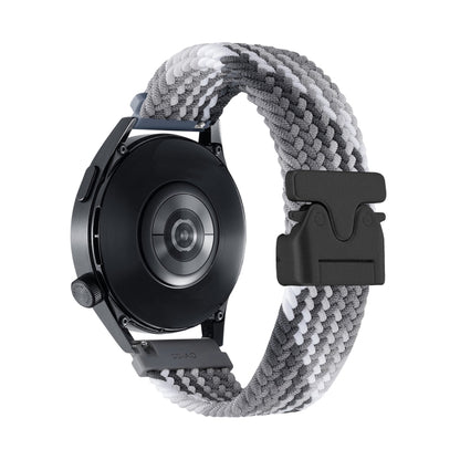 Snap Button Nylon Braided Watch Band, 20mm, 22mm