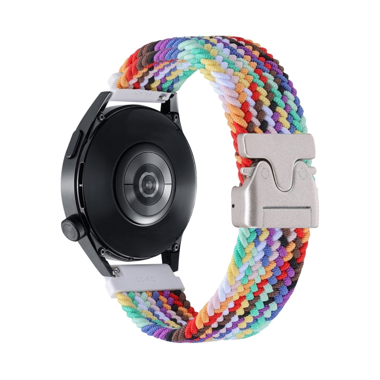 Snap Button Nylon Braided Watch Band, 20mm, 22mm