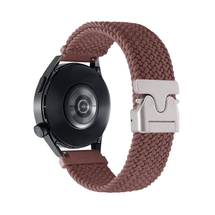 Snap Button Nylon Braided Watch Band, 20mm, 22mm