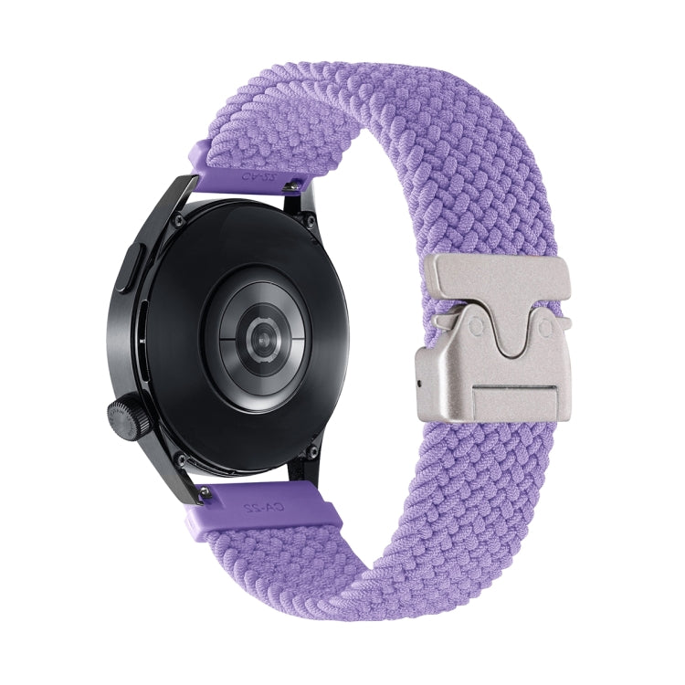 Snap Button Nylon Braided Watch Band, 20mm, 22mm