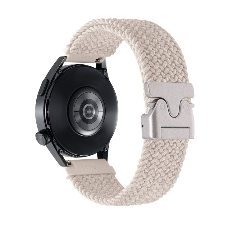 Snap Button Nylon Braided Watch Band, 20mm, 22mm