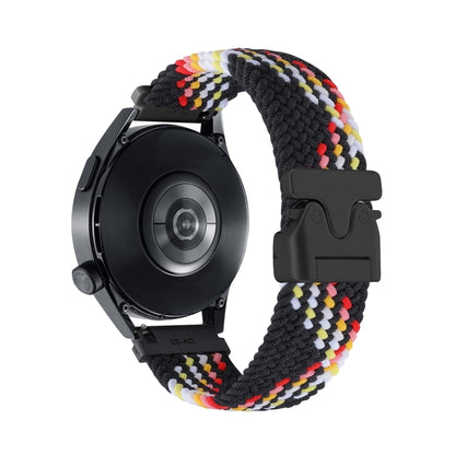 Snap Button Nylon Braided Watch Band, 20mm, 22mm