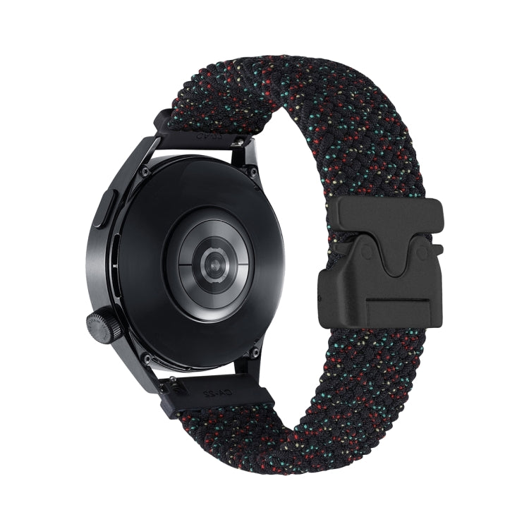 Snap Button Nylon Braided Watch Band, 20mm, 22mm