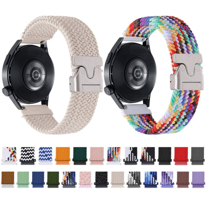Snap Button Nylon Braided Watch Band, 20mm, 22mm