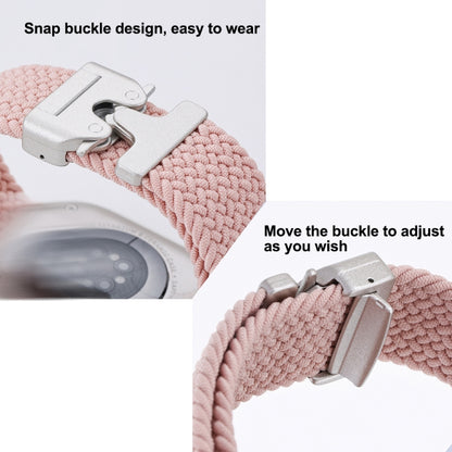 Snap Button Nylon Braided Watch Band, 20mm, 22mm