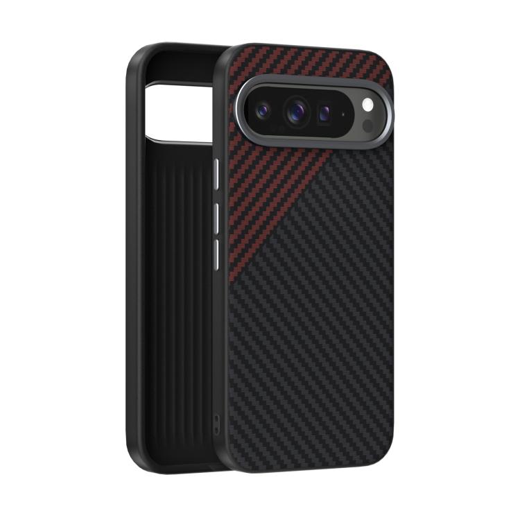 ABEEL C Carbon Fiber Series 6D Micro Relief MagSafe Phone Case, For Google Pixel 11 Pro XL, For Google Pixel 11 Pro, For Google Pixel 11, For Google Pixel 10 Pro XL, For Google Pixel 10 / 10 Pro, For Google Pixel 9a, For Google Pixel 9 Pro XL          ...