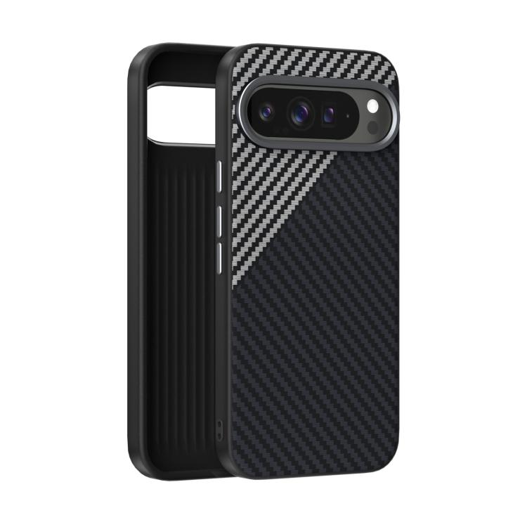 ABEEL C Carbon Fiber Series 6D Micro Relief MagSafe Phone Case, For Google Pixel 11 Pro XL, For Google Pixel 11 Pro, For Google Pixel 11, For Google Pixel 10 Pro XL, For Google Pixel 10 / 10 Pro, For Google Pixel 9a, For Google Pixel 9 Pro XL          ...