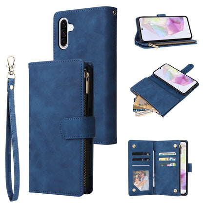 Multifunctional Frosted Zipper Wallet Leather Phone Case, For Samsung Galaxy A07 4G / 5G, For Samsung Galaxy A17 5G, For Samsung Galaxy A56 5G, For Samsung Galaxy A26 5G, For Samsung Galaxy A36 5G, For Samsung Galaxy A16 5G, For Samsung Galaxy A06 4G