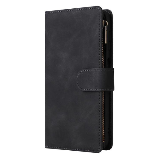 Multifunctional Frosted Zipper Wallet Leather Phone Case, For Galaxy A57 5G, For Galaxy A37 5G, For Galaxy A27 5G, For Galaxy A07 4G / 5G, For Galaxy A17 5G, For Galaxy A56 5G, For Galaxy A26 5G, For Galaxy A36 5G, For Galaxy A16 5G, For Galaxy A06 4G