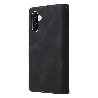 Multifunctional Frosted Zipper Wallet Leather Phone Case, For Galaxy A57 5G, For Galaxy A37 5G, For Galaxy A27 5G, For Galaxy A07 4G / 5G, For Galaxy A17 5G, For Galaxy A56 5G, For Galaxy A26 5G, For Galaxy A36 5G, For Galaxy A16 5G, For Galaxy A06 4G