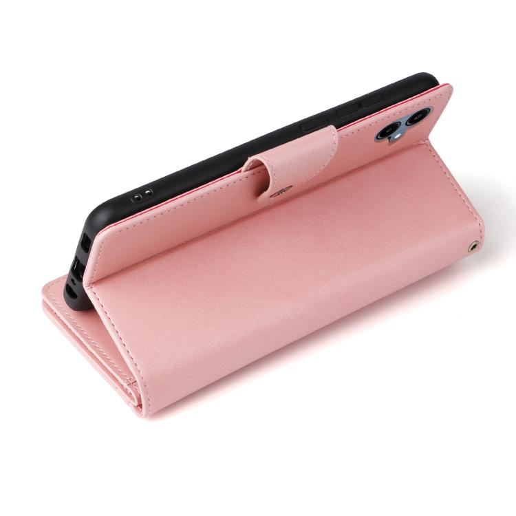 Rivet Buckle 9 Cards Three Fold Leather Phone Case, For Galaxy A08 / A07 4G / 5G, For Galaxy A18 / A17 4G / 5G, For Galaxy A57 5G, For Galaxy A37 5G, For Galaxy A27 5G, For Galaxy A56 5G, For Galaxy A26 5G, For Galaxy A36 5G, For Galaxy A16 5G         ...
