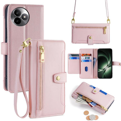 Sheep Texture Cross-body Zipper Wallet Leather Phone Case, For Redmi A7 Pro 171mm / Poco C85x 5G, For Redmi Turbo 5 Max 5G / Poco X8 Pro Max 5G, For Redmi Turbo 5 5G / Poco X8 Pro 5G, For Redmi K90 Pro Max 5G / Poco F8 Ultra                            ...