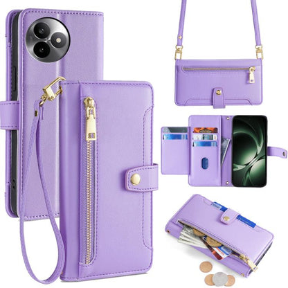 Sheep Texture Cross-body Zipper Wallet Leather Phone Case, For Redmi A7 Pro 171mm / Poco C85x 5G, For Redmi Turbo 5 Max 5G / Poco X8 Pro Max 5G, For Redmi Turbo 5 5G / Poco X8 Pro 5G, For Redmi K90 Pro Max 5G / Poco F8 Ultra                            ...