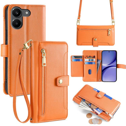 Sheep Texture Cross-body Zipper Wallet Leather Phone Case, For Redmi A7 Pro 171mm / Poco C85x 5G, For Redmi Turbo 5 Max 5G / Poco X8 Pro Max 5G, For Redmi Turbo 5 5G / Poco X8 Pro 5G, For Redmi K90 Pro Max 5G / Poco F8 Ultra                            ...