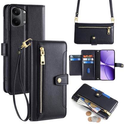 Sheep Texture Cross-body Zipper Wallet Leather Phone Case, For Redmi A7 Pro 171mm / Poco C85x 5G, For Redmi Turbo 5 Max 5G / Poco X8 Pro Max 5G, For Redmi Turbo 5 5G / Poco X8 Pro 5G, For Redmi K90 Pro Max 5G / Poco F8 Ultra                            ...