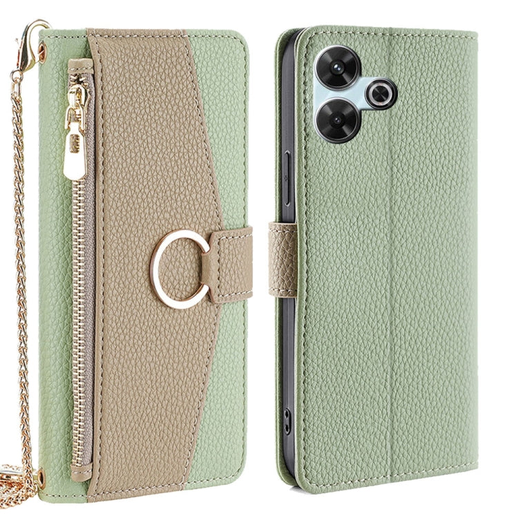Crossbody Litchi Texture Leather Phone Case, For Redmi A7 Pro 171mm / Poco C85x 5G, For Redmi Turbo 5 Max 5G / Poco X8 Pro Max 5G, For Redmi Turbo 5 5G / Poco X8 Pro 5G, For Redmi K90 Pro Max / Poco F8 Ultra, For Redmi K90 / Poco F8 Pro                ...