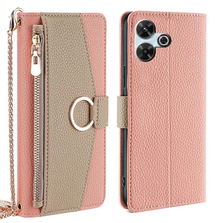 Crossbody Litchi Texture Leather Phone Case, For Redmi A7 Pro 171mm / Poco C85x 5G, For Redmi Turbo 5 Max 5G / Poco X8 Pro Max 5G, For Redmi Turbo 5 5G / Poco X8 Pro 5G, For Redmi K90 Pro Max / Poco F8 Ultra, For Redmi K90 / Poco F8 Pro                ...