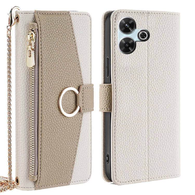 Crossbody Litchi Texture Leather Phone Case, For Redmi A7 Pro 171mm / Poco C85x 5G, For Redmi Turbo 5 Max 5G / Poco X8 Pro Max 5G, For Redmi Turbo 5 5G / Poco X8 Pro 5G, For Redmi K90 Pro Max / Poco F8 Ultra, For Redmi K90 / Poco F8 Pro                ...