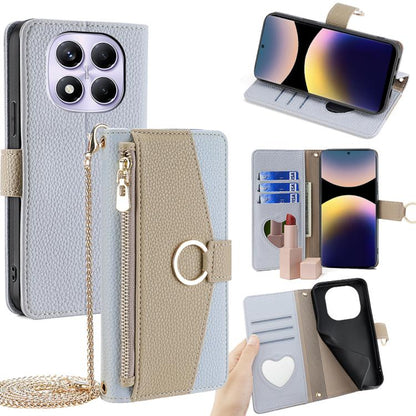 Crossbody Litchi Texture Leather Phone Case, For Redmi A7 Pro 171mm / Poco C85x 5G, For Redmi Turbo 5 Max 5G / Poco X8 Pro Max 5G, For Redmi Turbo 5 5G / Poco X8 Pro 5G, For Redmi K90 Pro Max / Poco F8 Ultra, For Redmi K90 / Poco F8 Pro                ...