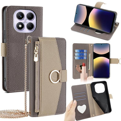 Crossbody Litchi Texture Leather Phone Case, For Redmi A7 Pro 171mm / Poco C85x 5G, For Redmi Turbo 5 Max 5G / Poco X8 Pro Max 5G, For Redmi Turbo 5 5G / Poco X8 Pro 5G, For Redmi K90 Pro Max / Poco F8 Ultra, For Redmi K90 / Poco F8 Pro                ...