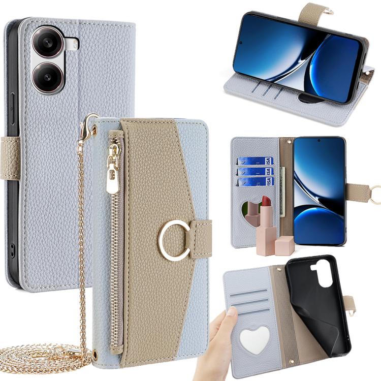 Crossbody Litchi Texture Leather Phone Case, For Redmi A7 Pro 171mm / Poco C85x 5G, For Redmi Turbo 5 Max 5G / Poco X8 Pro Max 5G, For Redmi Turbo 5 5G / Poco X8 Pro 5G, For Redmi K90 Pro Max / Poco F8 Ultra, For Redmi K90 / Poco F8 Pro                ...