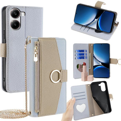 Crossbody Litchi Texture Leather Phone Case, For Redmi A7 Pro 171mm / Poco C85x 5G, For Redmi Turbo 5 Max 5G / Poco X8 Pro Max 5G, For Redmi Turbo 5 5G / Poco X8 Pro 5G, For Redmi K90 Pro Max / Poco F8 Ultra, For Redmi K90 / Poco F8 Pro                ...