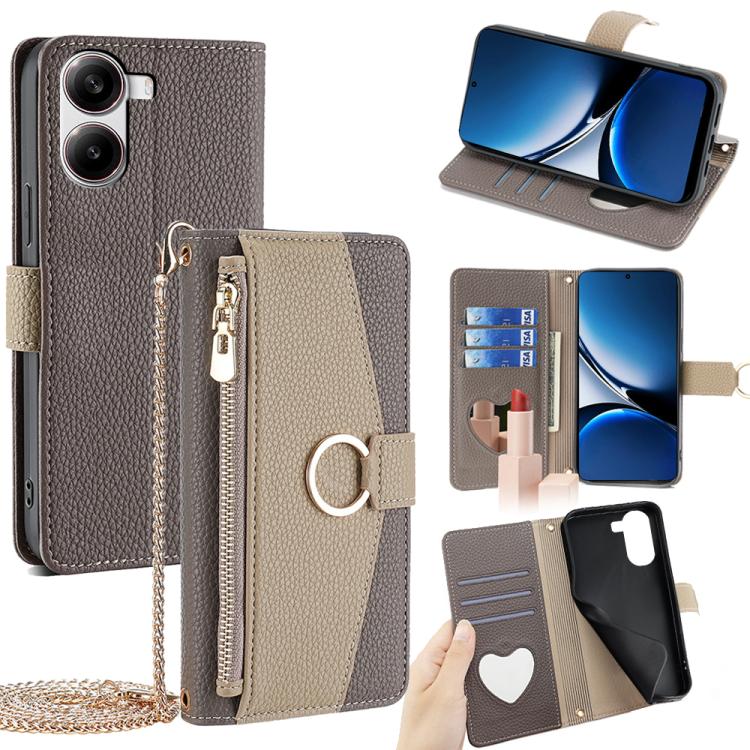 Crossbody Litchi Texture Leather Phone Case, For Redmi A7 Pro 171mm / Poco C85x 5G, For Redmi Turbo 5 Max 5G / Poco X8 Pro Max 5G, For Redmi Turbo 5 5G / Poco X8 Pro 5G, For Redmi K90 Pro Max / Poco F8 Ultra, For Redmi K90 / Poco F8 Pro                ...