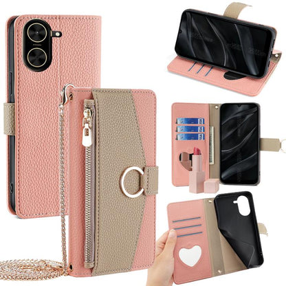 Crossbody Litchi Texture Leather Phone Case, For Redmi A7 Pro 171mm / Poco C85x 5G, For Redmi Turbo 5 Max 5G / Poco X8 Pro Max 5G, For Redmi Turbo 5 5G / Poco X8 Pro 5G, For Redmi K90 Pro Max / Poco F8 Ultra, For Redmi K90 / Poco F8 Pro                ...
