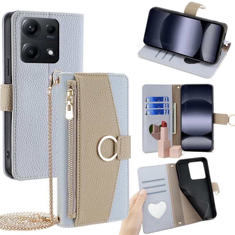 Crossbody Litchi Texture Leather Phone Case, For Redmi A7 Pro 171mm / Poco C85x 5G, For Redmi Turbo 5 Max 5G / Poco X8 Pro Max 5G, For Redmi Turbo 5 5G / Poco X8 Pro 5G, For Redmi K90 Pro Max / Poco F8 Ultra, For Redmi K90 / Poco F8 Pro                ...