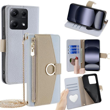 Crossbody Litchi Texture Leather Phone Case, For Redmi A7 Pro 171mm / Poco C85x 5G, For Redmi Turbo 5 Max 5G / Poco X8 Pro Max 5G, For Redmi Turbo 5 5G / Poco X8 Pro 5G, For Redmi K90 Pro Max / Poco F8 Ultra, For Redmi K90 / Poco F8 Pro                ...