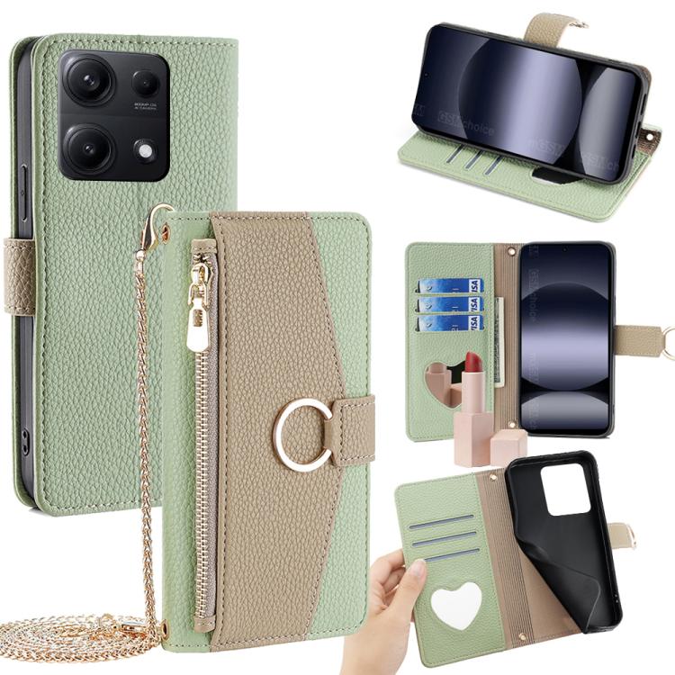 Crossbody Litchi Texture Leather Phone Case, For Redmi A7 Pro 171mm / Poco C85x 5G, For Redmi Turbo 5 Max 5G / Poco X8 Pro Max 5G, For Redmi Turbo 5 5G / Poco X8 Pro 5G, For Redmi K90 Pro Max / Poco F8 Ultra, For Redmi K90 / Poco F8 Pro                ...