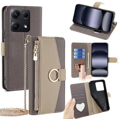 Crossbody Litchi Texture Leather Phone Case, For Redmi A7 Pro 171mm / Poco C85x 5G, For Redmi Turbo 5 Max 5G / Poco X8 Pro Max 5G, For Redmi Turbo 5 5G / Poco X8 Pro 5G, For Redmi K90 Pro Max / Poco F8 Ultra, For Redmi K90 / Poco F8 Pro                ...