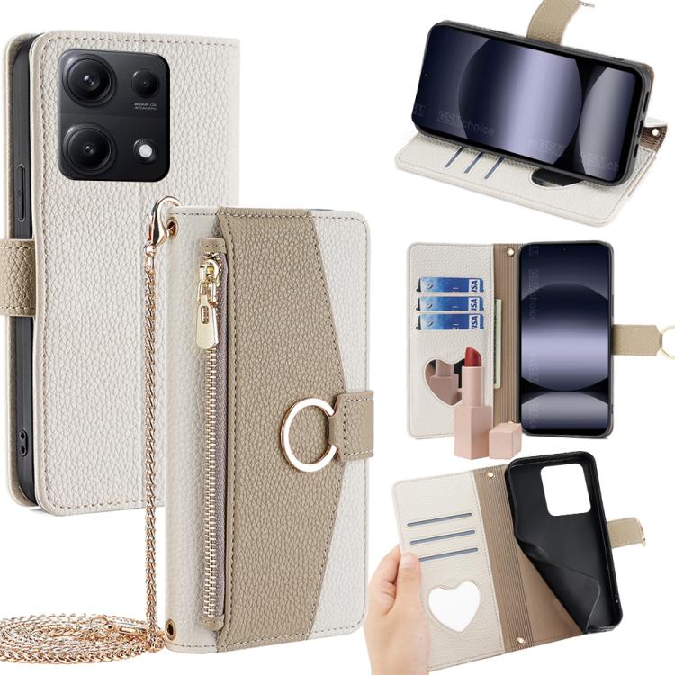 Crossbody Litchi Texture Leather Phone Case, For Redmi A7 Pro 171mm / Poco C85x 5G, For Redmi Turbo 5 Max 5G / Poco X8 Pro Max 5G, For Redmi Turbo 5 5G / Poco X8 Pro 5G, For Redmi K90 Pro Max / Poco F8 Ultra, For Redmi K90 / Poco F8 Pro                ...