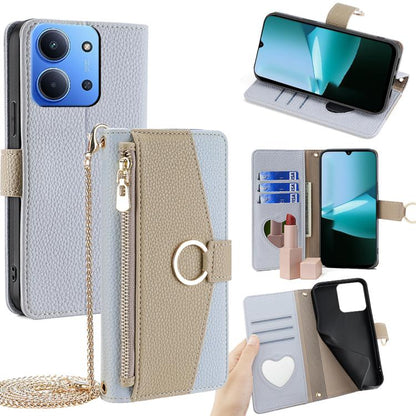 Crossbody Litchi Texture Leather Phone Case, For Redmi A7 Pro 171mm / Poco C85x 5G, For Redmi Turbo 5 Max 5G / Poco X8 Pro Max 5G, For Redmi Turbo 5 5G / Poco X8 Pro 5G, For Redmi K90 Pro Max / Poco F8 Ultra, For Redmi K90 / Poco F8 Pro                ...